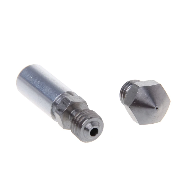 

MK10 цельнометаллический Hotend Kit M7 сопло 0,4 мм 1,75 мм термобарьерная трубка