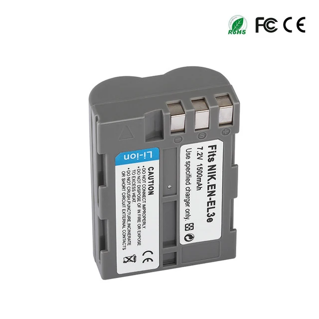 Высокое качество EN EL3e батарея камеры 7 4 V 2400mAh батареи для Nikon ENEL3E EL3E D30 D50 D70 D90 D70S