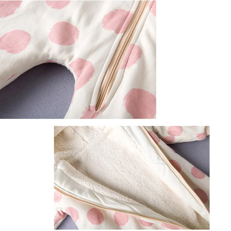 Комбинезон детский осенне-зимний теплый с капюшоном комбинезон кролик