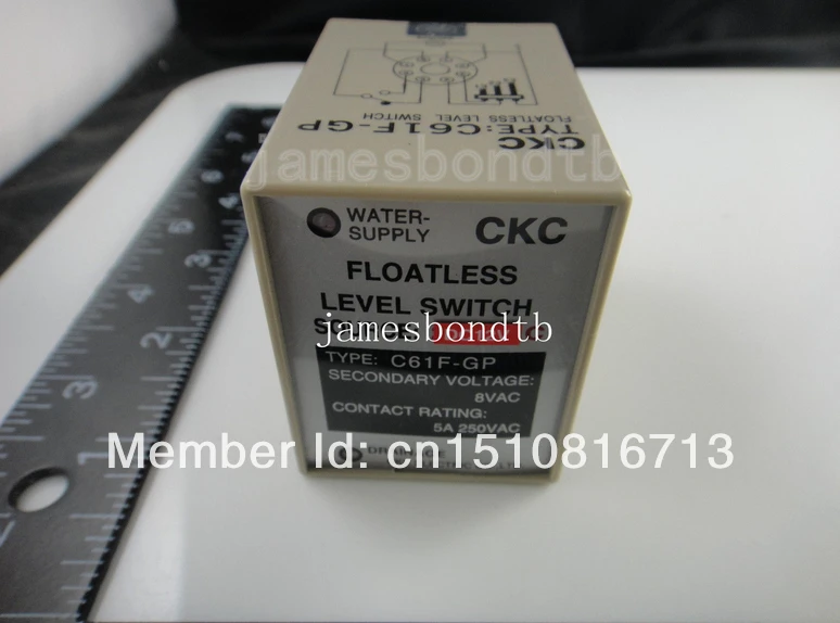 

C61F-GP AC 220V 8 Pin жидкий беспоплавковый выключатель регулятора уровня