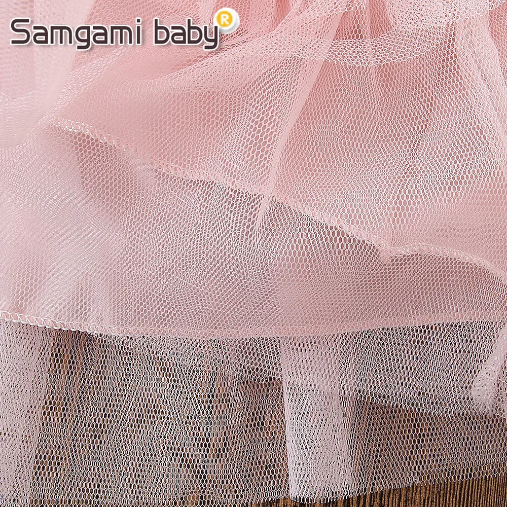 Одинаковые наряды для семьи SAMGAMI платье родителей и детей мамы дочки черный жилет