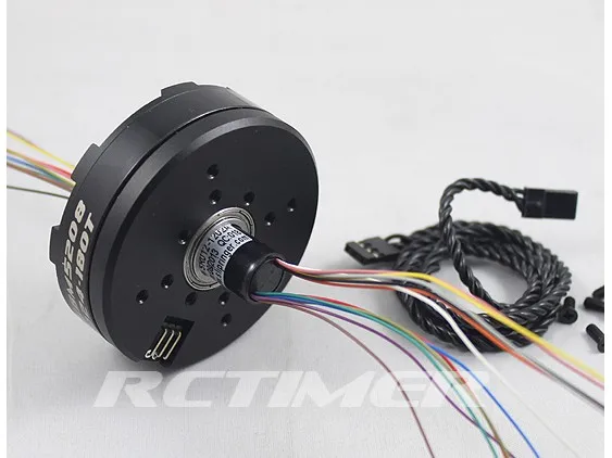 Бесщеточный мотор Rctimer GBM5208 12N14P DSLR Gimbal с скользящим кольцевым SR|motor with|gimbal brushless