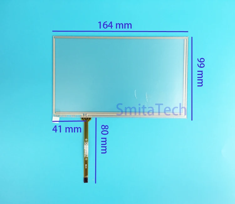 7 дюймовый сенсорный экран панель ST 07001 почерк внешний 164*99 мм|external screen|7 inch touch screen7 |