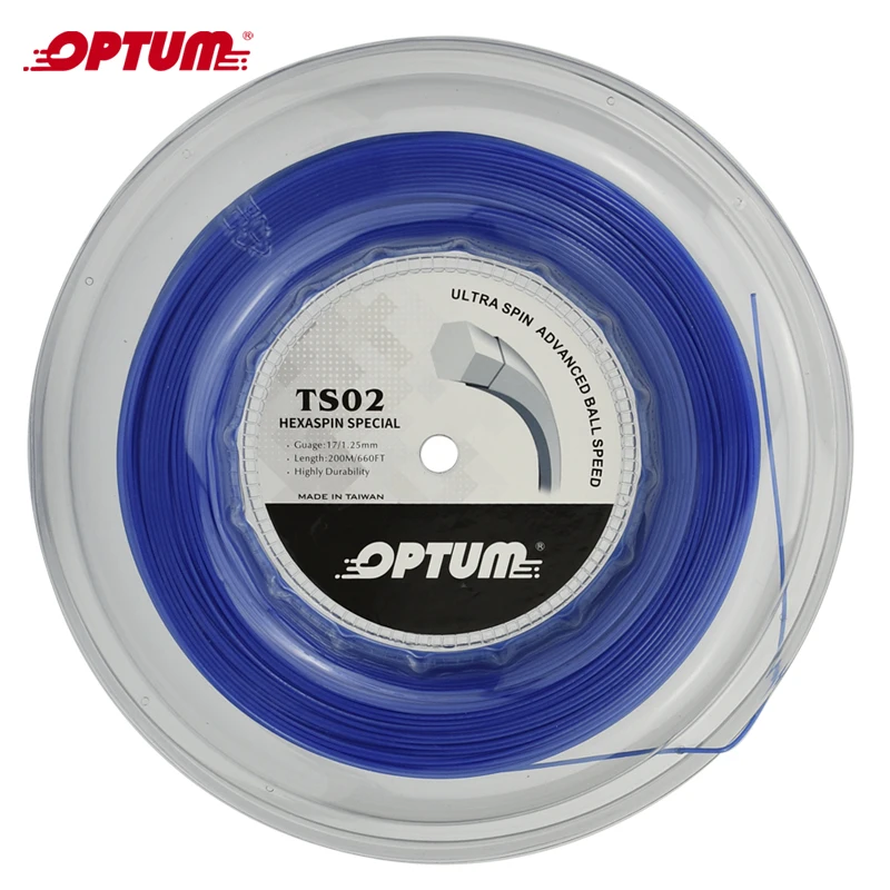 Особая Шестигранная теннисная нить OPTUM HEXRASPIN 1 25 мм полиэфирная ракетка с верхним