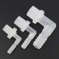 100pcslot g1838 to 3 9 11 1mm pp elbow connectors aquarium air pump fittings fish tank adapter micro irrigation hose joints