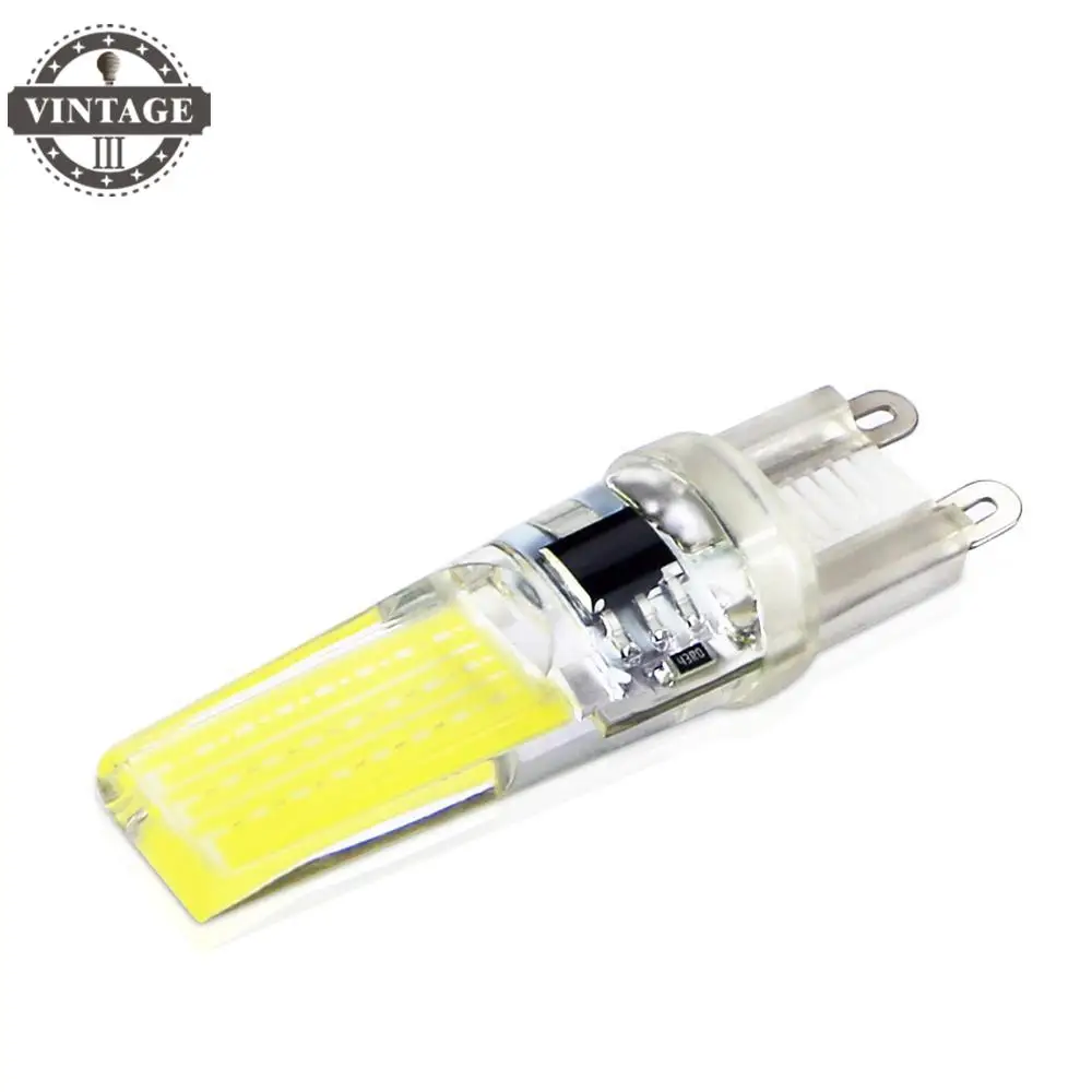 VintageIII 12 В 220 3 Вт 6 COB SMD светодиодный светильник заменяющий галогенный прожектор