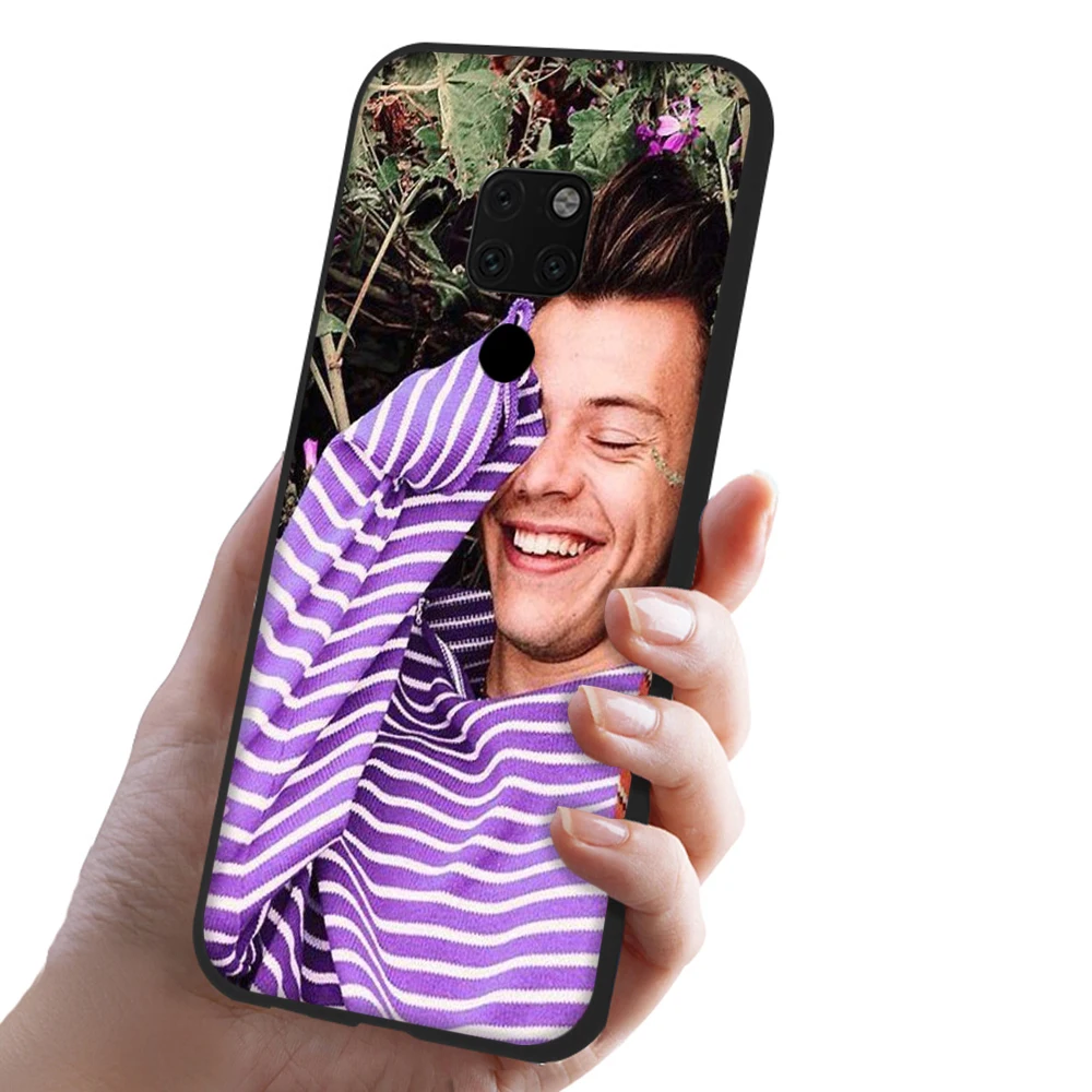 WEBBEDEPP One Direction Tattoos Harry Styles TPU чехол для Huawei Honor 7A Pro 7X 8X 8C 8 9 10 Lite Y6 Prime 2018 мягкий |