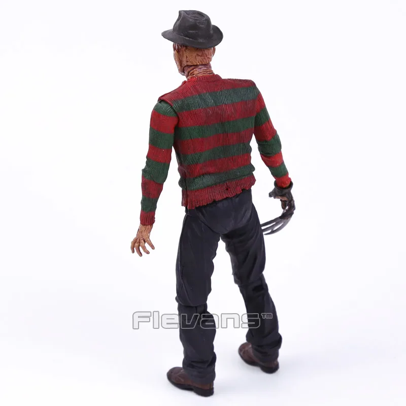 NECA A "Кошмар на улице Вязов" 3 воины мечты Фредди Крюгер ПВХ фигурка Коллекционная модель игрушки 7 дюймов 18 см