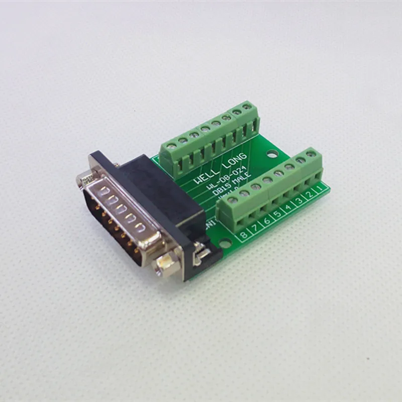 DB15 наружная секционная плата D'SUB Header Breakout Board клеммный блок DSUB Module.|terminal block|board