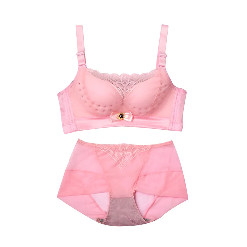 Летнее женское белье без косточек Топ Набор отжимать Bralette сексуальные