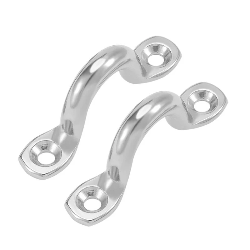 Wholesales item 304 Stainless Steel 10mm Thick Humpback Shape Fixed handle 2pcs | Строительство и ремонт