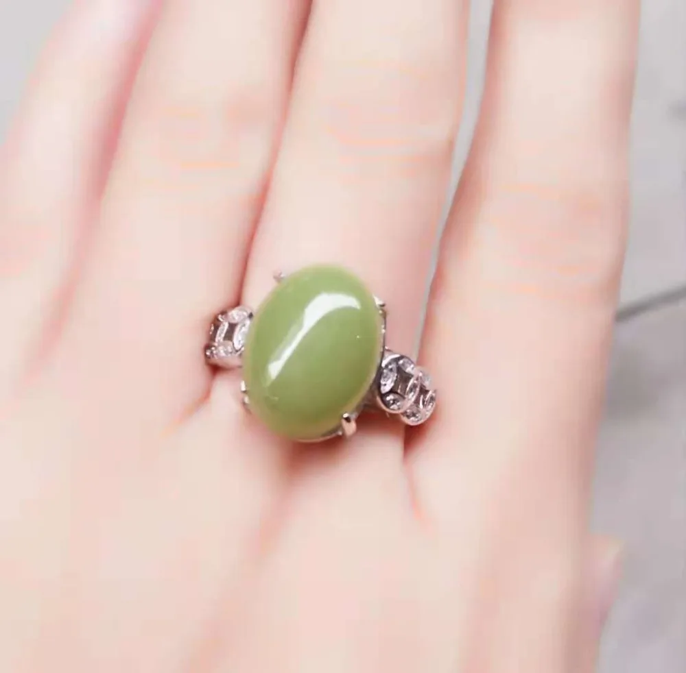 Женская Изысканная Мозаика из флуоресцентных камней, колец