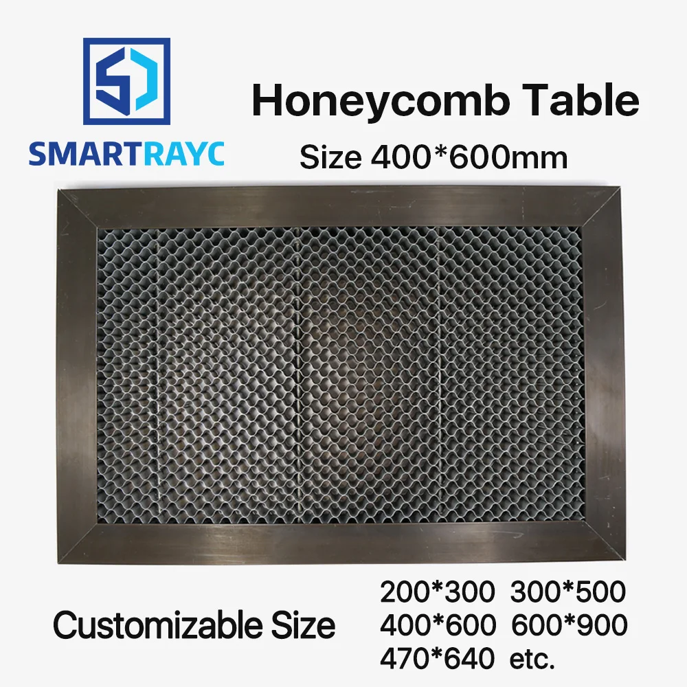 Smartrayc сотовый стол 400*600 мм настраиваемый размер доска платформа лазерные части