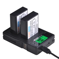lp e10 lp e10 lpe10 battery and charger for canon eos 1100d 1200d 1300d kiss x50 x70 x80 rebel t3 batteries with type c port