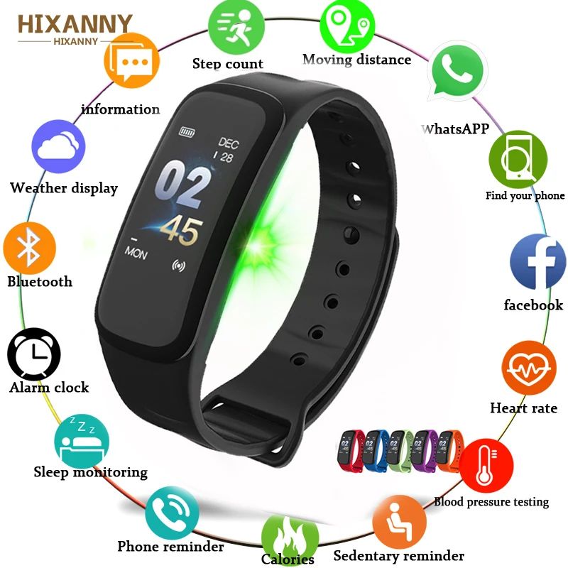 Hixanny Для мужчин Спорт Повседневное светодиодный часы женщин цифровые Мужские