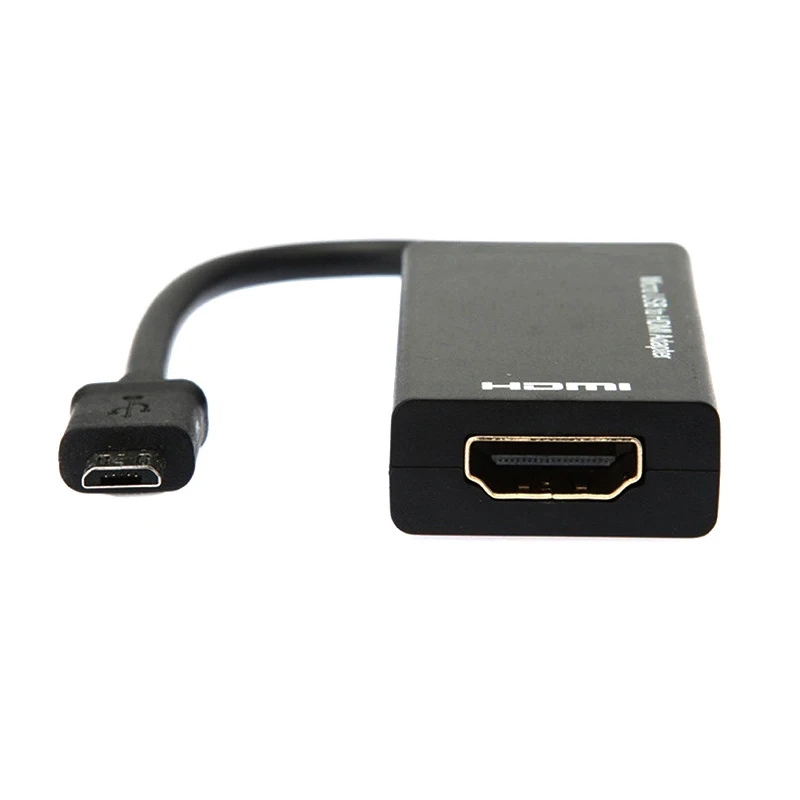 5Pin Micro USB 5Pin Micro USB к HDMI адаптер для samsung Galaxy S2 конвертер мультимедийного интерфейса высокой четкости для HD ТВ ПК DVD HDMI кабель