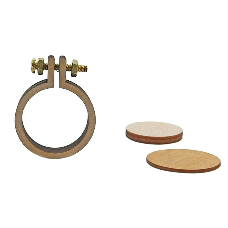 1PCS 4 Sizes Wooden Embroidery Hoops Frame Set Hoop Rings For DIY Cross Stitch Needle Craft Tools | Дом и сад