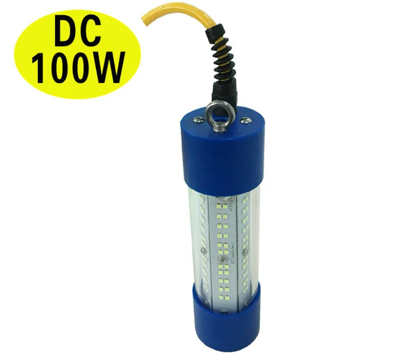 12V 100W Светодиодный подводная рыбалка светильник сбор рыбы IP68 приманки