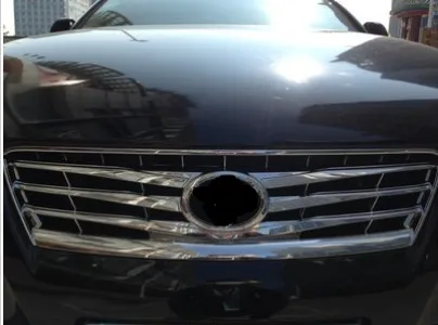 Решетчатая решетка для Toyota Mark X MarkX Reiz 2005 2009 хромированная Черная|mesh grille|front grillgrill