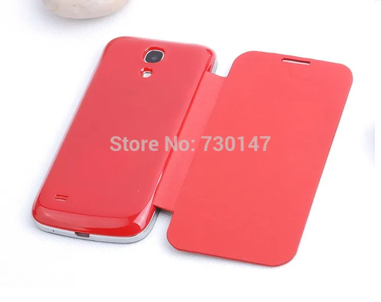 Задняя крышка корпуса батареи флип кожаный чехол для Samsung Galaxy S4 SIV Mini I9190 9190 i9192 i9195 +