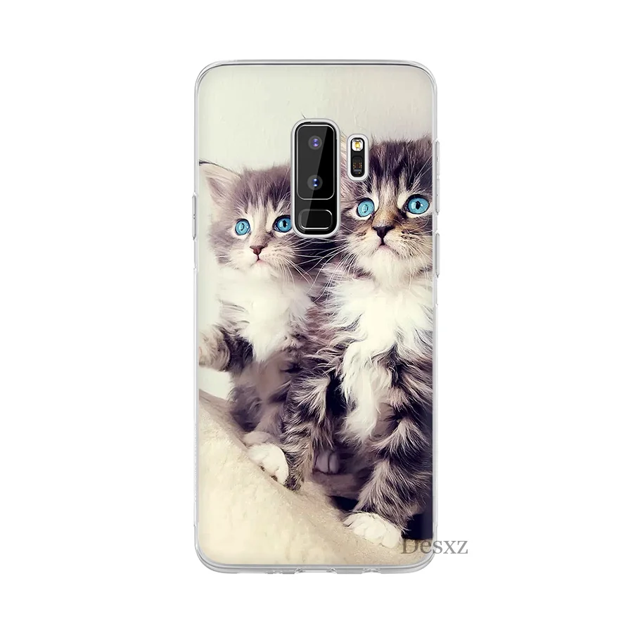 Desxz ПЭТ Мейн Cat Чехол для samsung Galaxy S6 S7 край S8 S9 S10 S10e Plus Note 8 9 S3 S4 S5 крышка - Цвет: H5