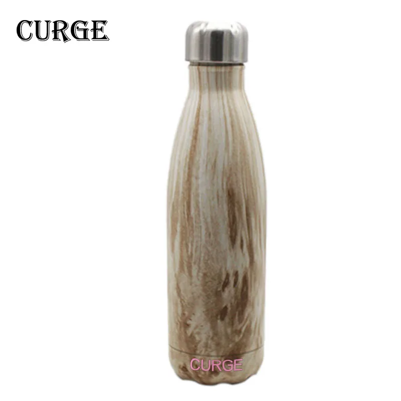 Бутылка для воды 500 мл вакуумная фляжка 304 нержавеющая сталь термос бутылка