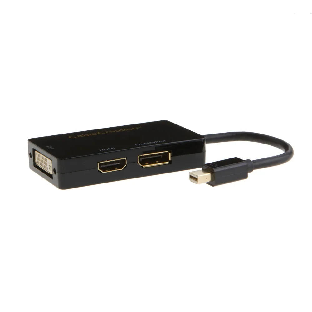 CableCreation 3-в-1 Три в одном Золото Мини Дисплей Порты и разъёмы (Thunderbolt совместимый) к