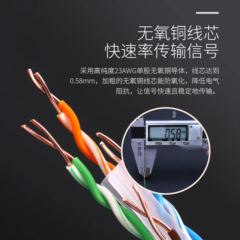 BELNET Cat6 RJ45 Ethernet сетевой кабель UTP 23AWG медь 250 МГц 1000 Мбит/с Lan twistd пара пройти тест Fluke