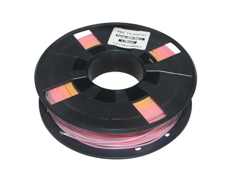 

filament 3D printer accessories 1.75MM ABS material gradient