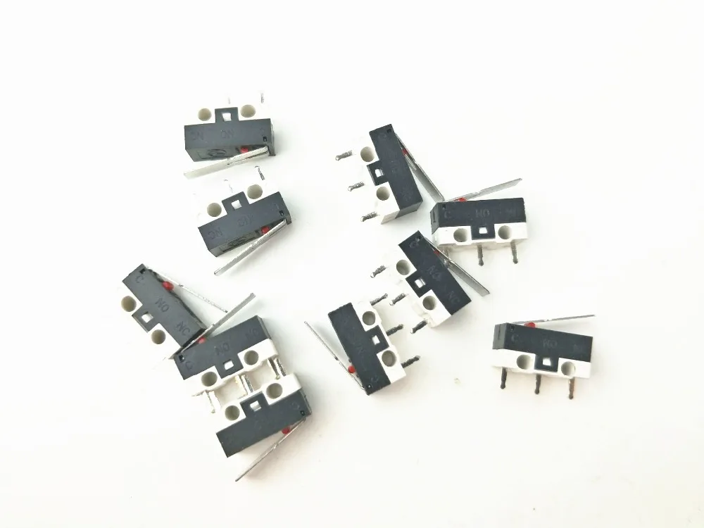 50 шт./лот Новый Pin Код шаг: 5 мм 3 штифта переключатель мыши/стебель/общие