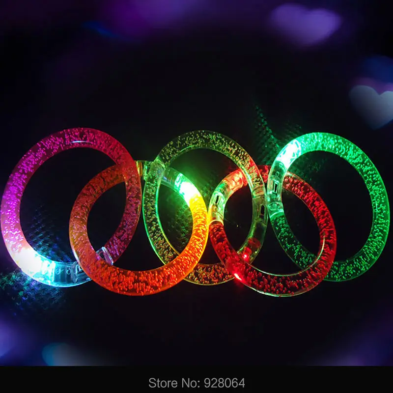 1 шт. светодиодный браслет с изменяющимся цветом светящийся светящиеся игрушки