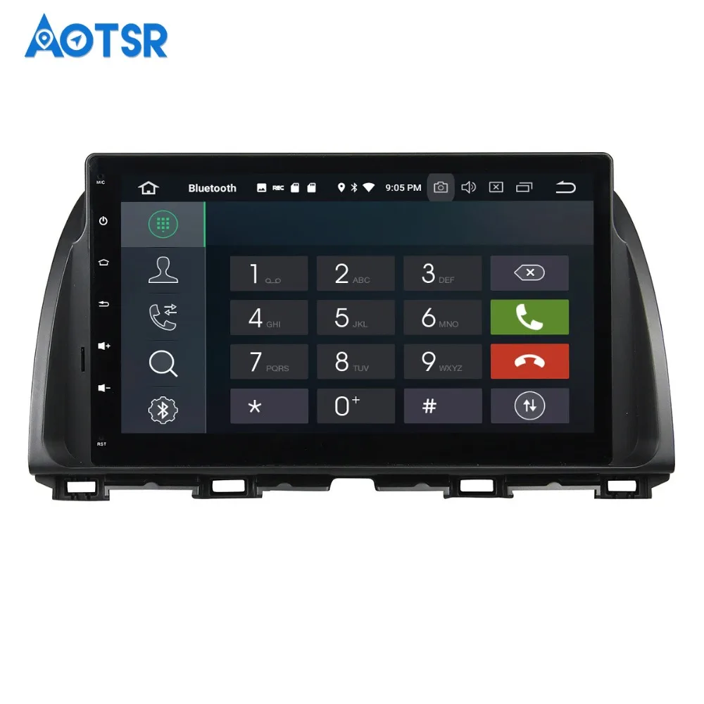 IPS Android 8 0 Core 4 Гб + 32 ГБ Автомобильный DVD-плеер GPS Glonass радио Wi-Fi 4G BT для Mazda ATENZA CX-5 CX5