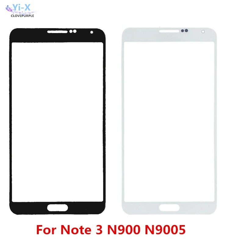Новый сенсорный экран для Samsung Galaxy Note 3 N900 N9005 N900F переднее внешнее стекло верх