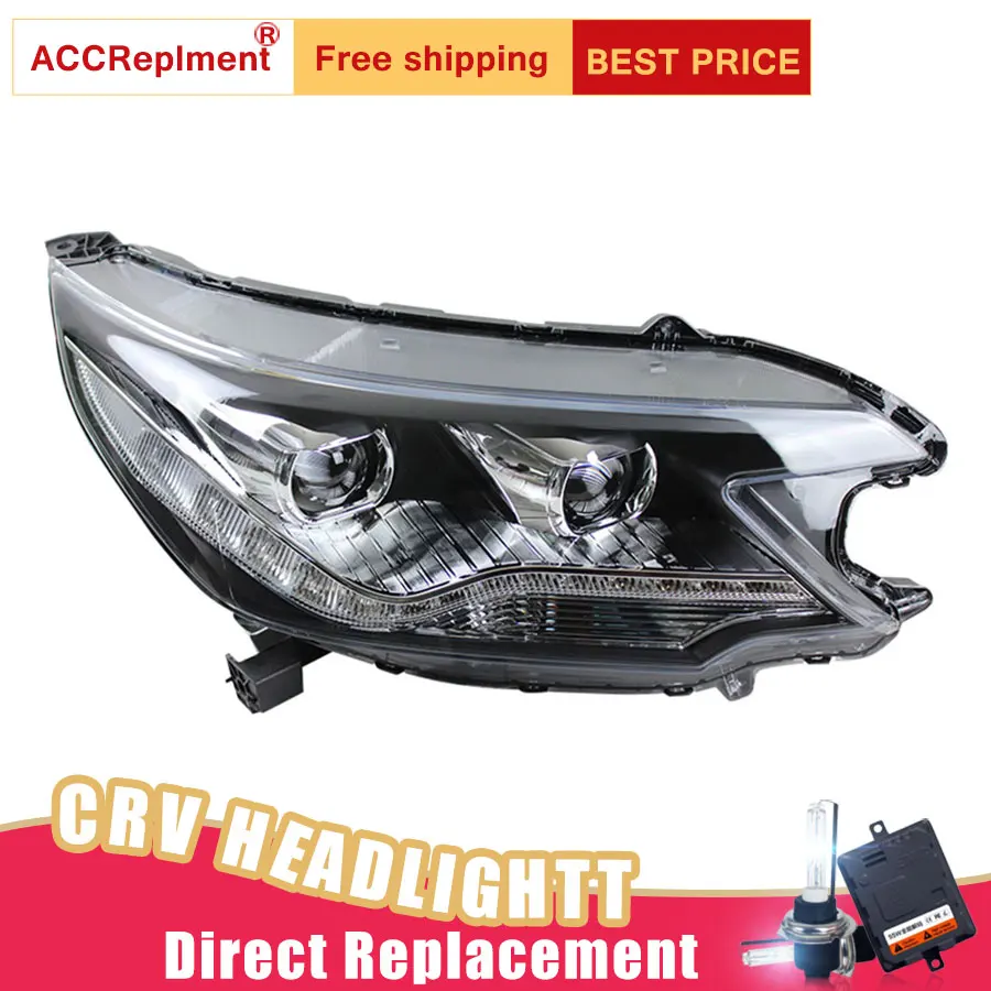 2 шт. светодиодный ные фары для Honda CRV 2012-2015 Автомобильные ангельские глазки