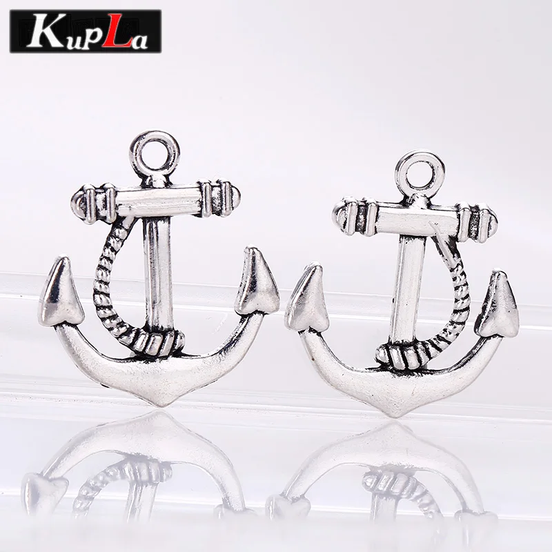 Винтажные металлические морские Подвески с якорем Сделай Сам ювелирные изделия