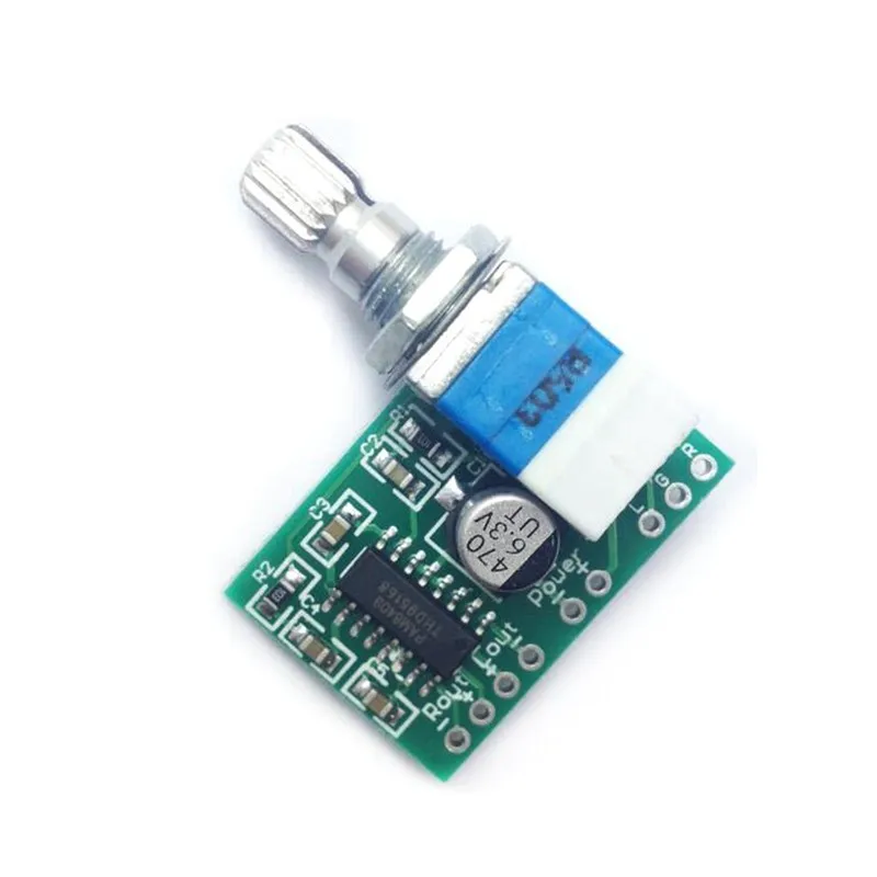 Thinary Electronic PAM8403 mini 5V Цифровой усилитель плата с переключателем потенциометра