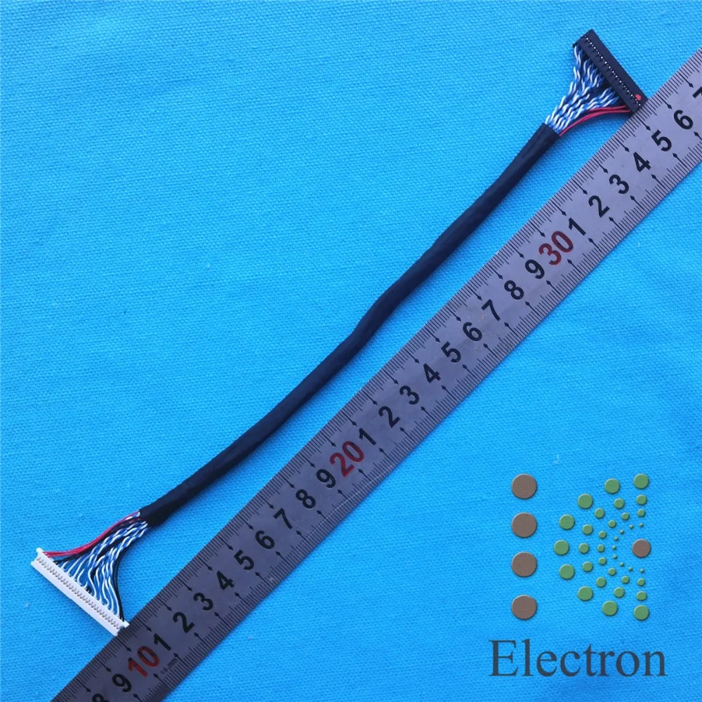 Кабель LVDS 51146 30P S8 1 25 мм 2 канала 8 бит для дисплея LG LM181E05|for cable|y cablecable y |