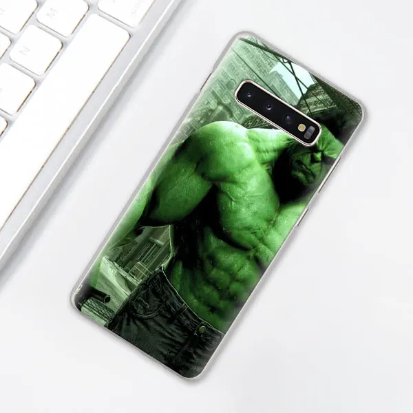 007 Комикс, супергерой "Халк", "крашеный чехол для телефона для samsung Galaxy S10e S10 плюс S7 S8 S9 Plus Note 8 9 M10 M20 M30 жесткий чехол Coque - Цвет: 007