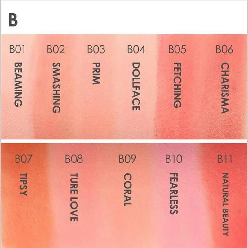 FOCALLURE 11 цветов минеральный пигмент для лица Румяна Пудра брозер Косметика