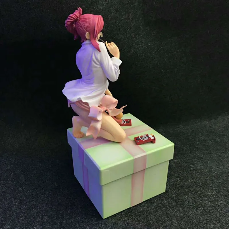 Аниме Onegai учительница Kazami Mizuho конский хвост Ver ПВХ фигурка Коллекционная модель