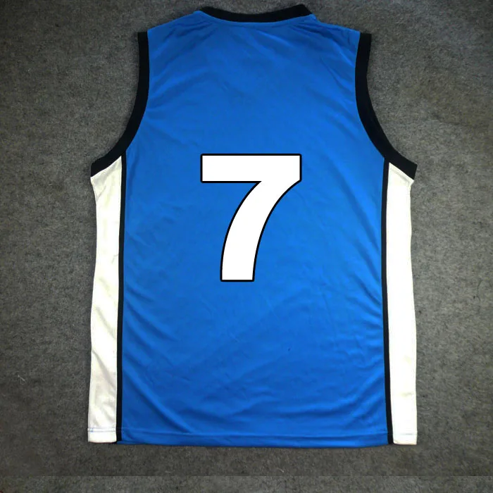 KUROKO'S BASKETBALL Kuroko No Basuke Косплей Kaijo School #7 Kise Ryota Баскетбол Джерси Униформа костюм