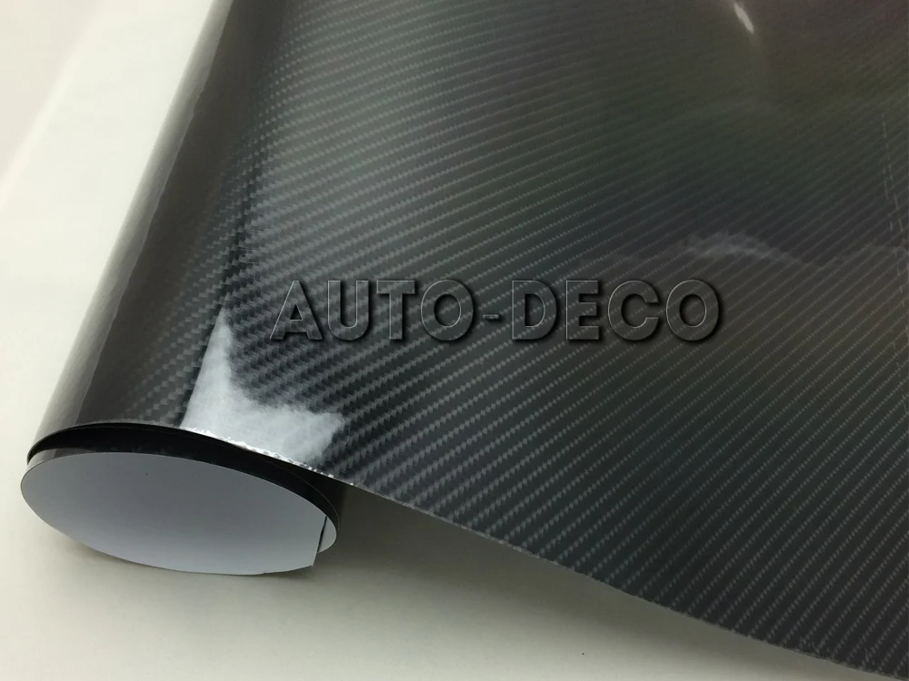 Superior Quality Black 5D Carbon 4D Texture Car Wrap Vinyl Film Sticker With 3 Layers For Wrapping Size:152*20m | Автомобили и