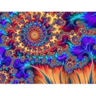 5D алмазная живопись, абстрактная мандала, цветы, вышивка крестиком, полная квадратная мозаика, Лоскутная картина