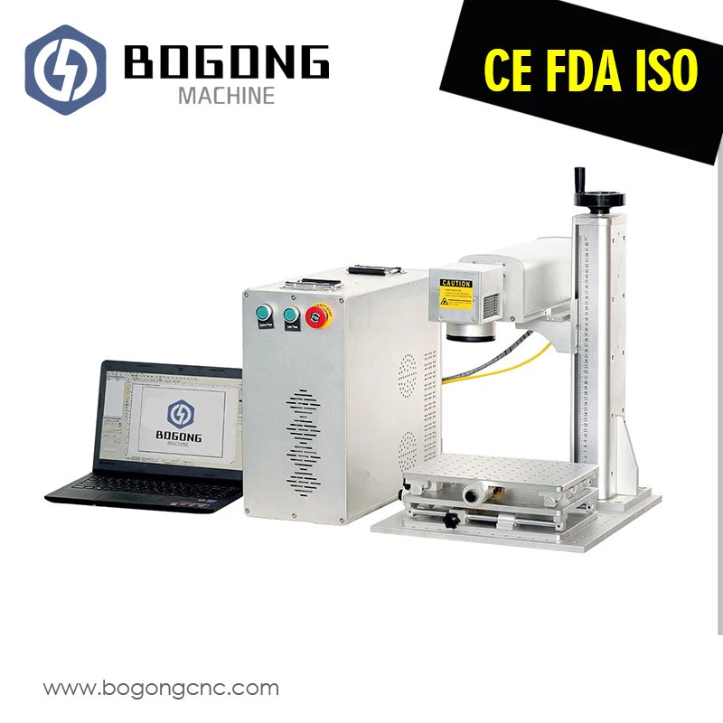 desktop easily movable MOPA mini portable laser marking machine for color signs | Инструменты