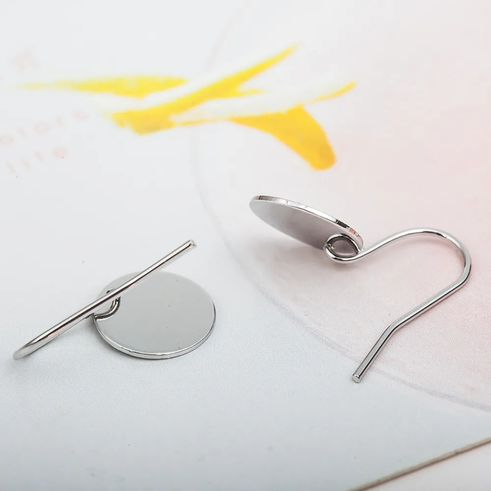 Серьги-подвески женские золотистые/серебристые простые ювелирные украшения для