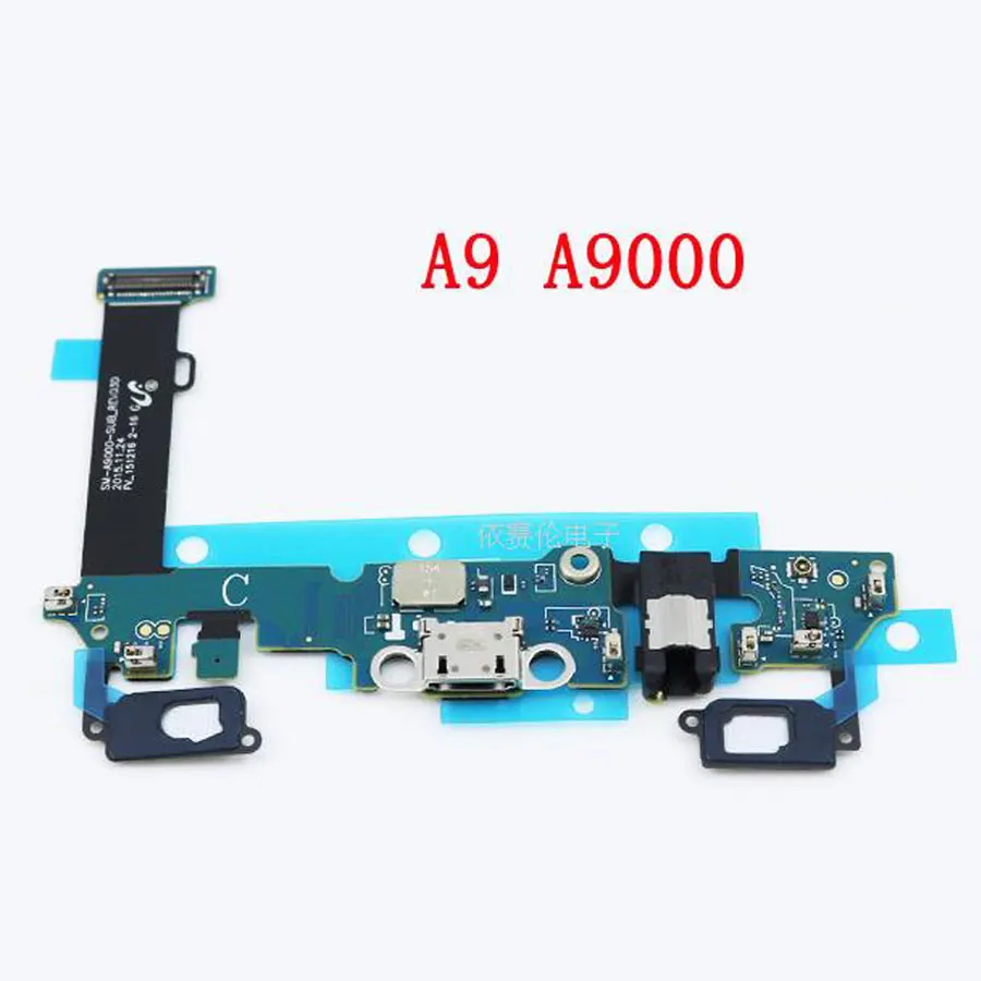Микро-зарядка через usb Нижняя плата для Samsung Galaxy A3 A5 A7 A8 A9 док-станция шлейф разъема для наушников кабель A300F A500F A700F A910F