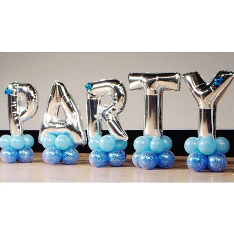 Новинка 2018 модный надувной Гелиевый шар для вечерние с надписью Balon 12 шт. | Дом и