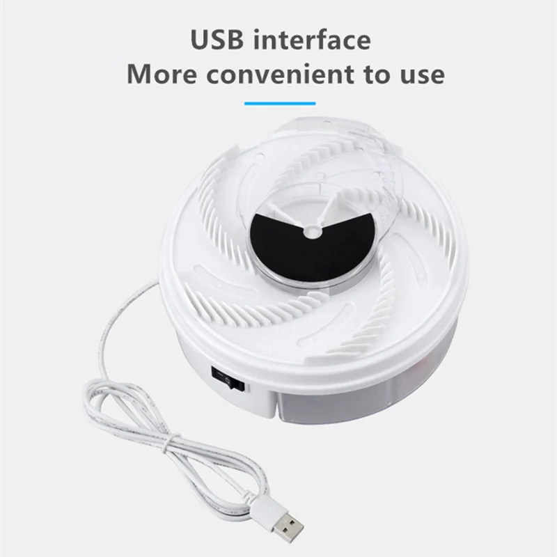 Новая USB электрическая эффективная ловушка для мух, устройство для ловли насекомых, автоматическая ловушка для мух, ловушка для ловли артефактов, ловушка для насекомых