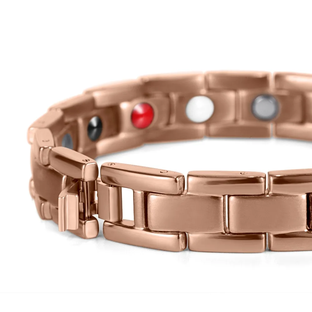 Новинка 2018 года отрицательные ионы здоровья браслет для мужчин Титан Jewelry