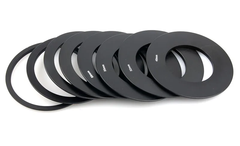 Металлическое кольцо-адаптер для объектива камеры 49/52/55/58/62/67/72/77/82 мм |